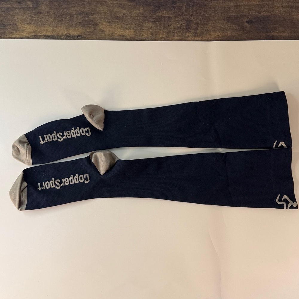 Black and Tan Compression Socks - Tights